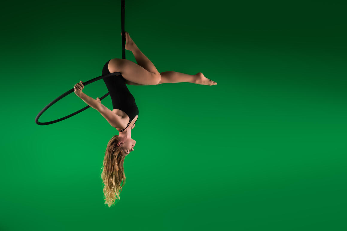 Aerial Hoop at Grace and Gravity Studio